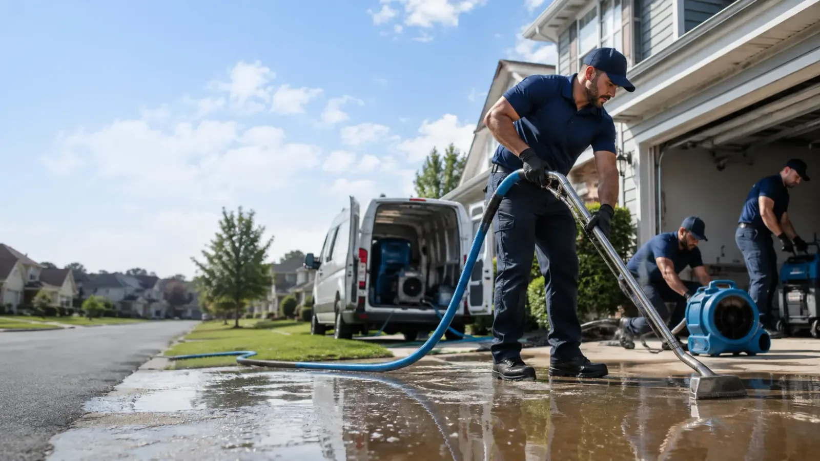 Flood Damage Restoration in Carbon Cliff, IL